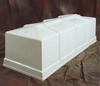 Elite 2 Piece Fiberglass Burial Vault