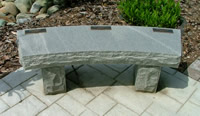Granite Memorial Bench