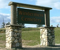 Cemetery Signage